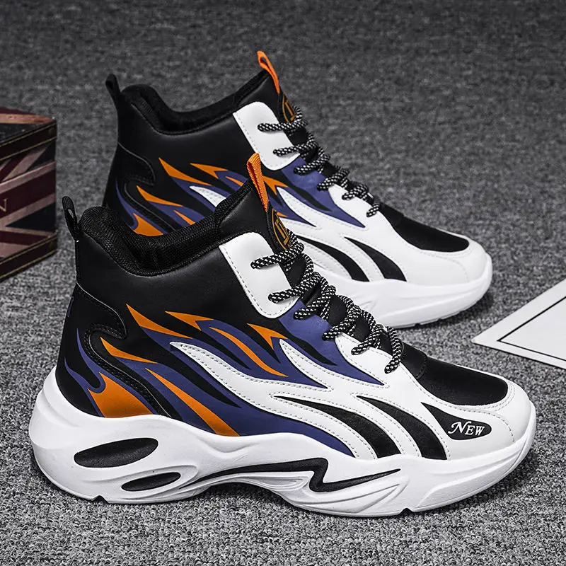 New Fashion Spring Autumn Men's Running Shoes High-top Comfortable Breatheable Outdoor Non-slip Sneakers Casual Sports Shoes
New Fashion Spring Autumn Men's Running Shoes High-top Comfortable Breatheable Outdoor Non-slip Sneakers Casual Sports Shoes