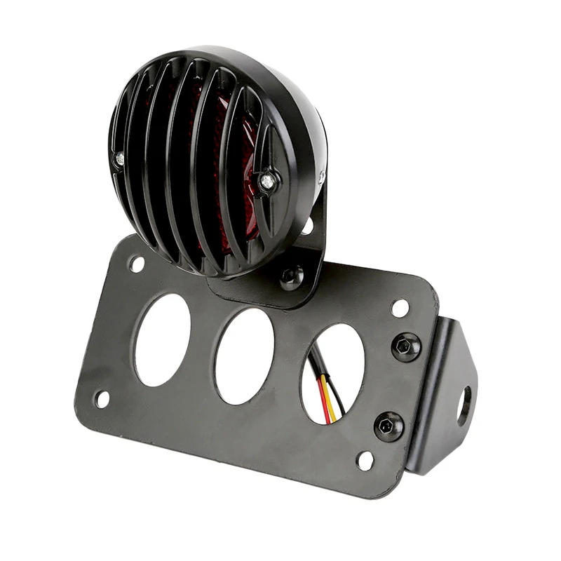 Universal Motorcycle Side Mount Tail Light with License Number Plate Bracket for Sportsters Rear Stop Light
Universal Motorcycle Side Mount Tail Light with License Number Plate Bracket for Sportsters Rear Stop Light
