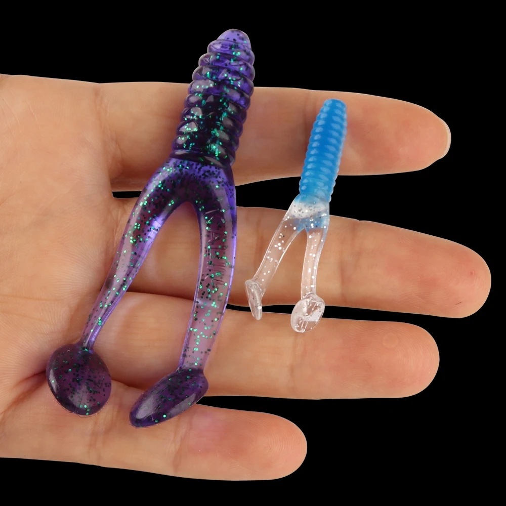 Hot Sale! 10pcs 45mm Or 5pcs 80mm Swimming Double Paddle Tail Soft Baits Swimbaits Soft Fishing Lures for Carp Bass Pike
Hot Sale! 10pcs 45mm Or 5pcs 80mm Swimming Double Paddle Tail Soft Baits Swimbaits Soft Fishing Lures for Carp Bass Pike