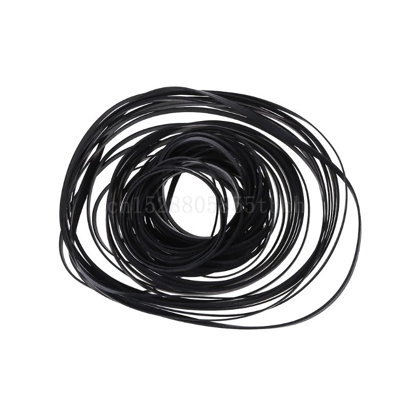 50PCS 40-135MM Universal Mix Cassette Tape Machine Belts Assorted Common Flat Rubber Belt for Recorders CD DVD Drive 3mm Width
50PCS 40-135MM Universal Mix Cassette Tape Machine Belts Assorted Common Flat Rubber Belt for Recorders CD DVD Drive 3mm Width