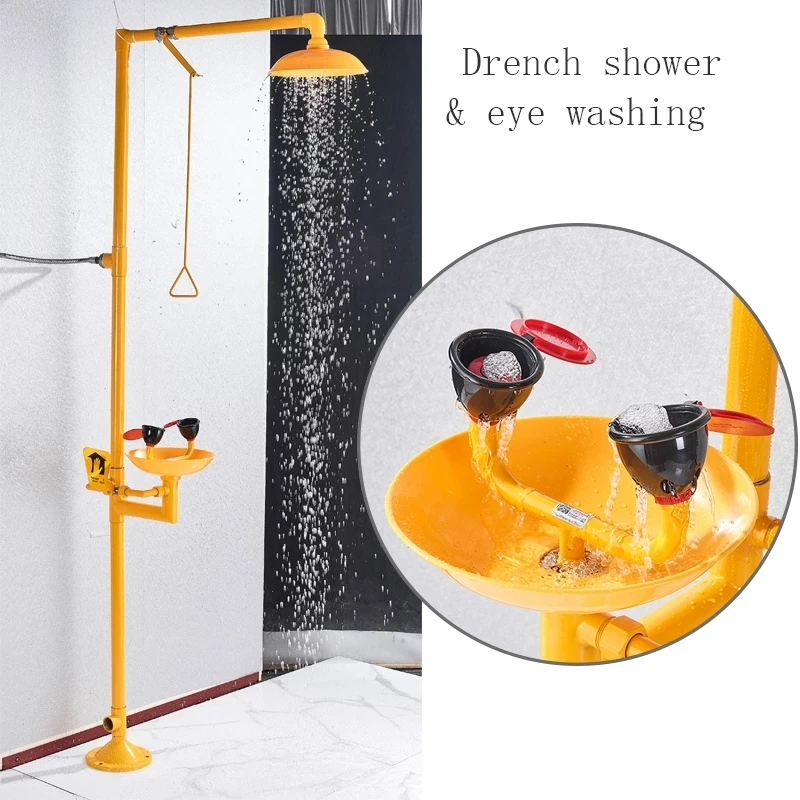 Dfrkjhre 304 Stainless Steel Compound Eye Washer Emergency Spray Vertical Shower Shower Eye Washing Machine
Dfrkjhre 304 Stainless Steel Compound Eye Washer Emergency Spray Vertical Shower Shower Eye Washing Machine