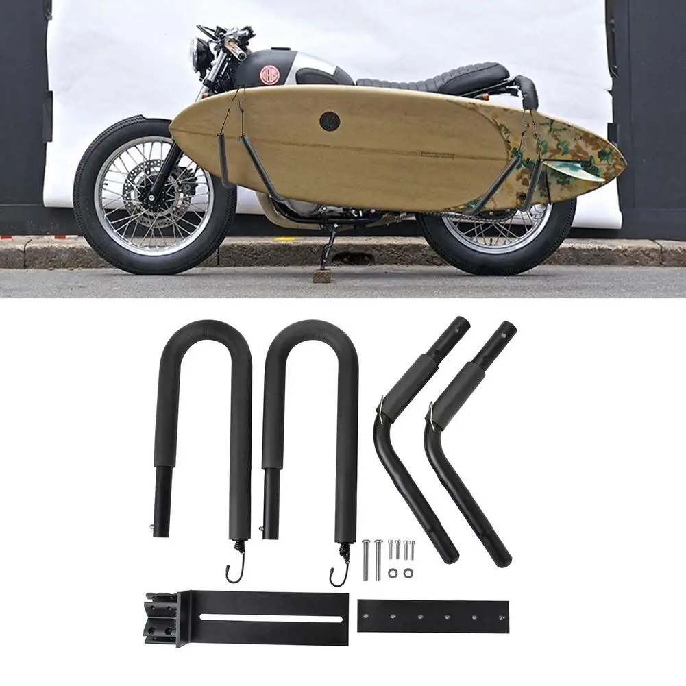 Motorcycle Surfboard Bracket Quick Installation Rear Luggage Cargo Rack Shortboard Surfing Board Carrier Mount Side Mounted
Motorcycle Surfboard Bracket Quick Installation Rear Luggage Cargo Rack Shortboard Surfing Board Carrier Mount Side Mounted