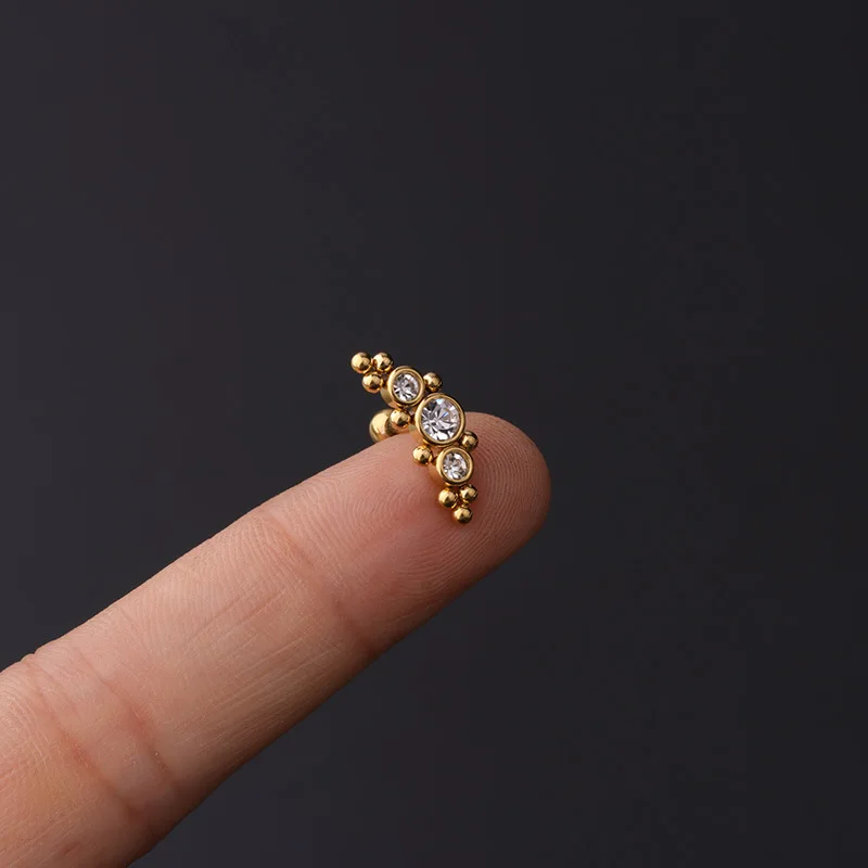 1Piece Piercing Korean Mini Size Stud Earrings for Women 2021 Trend Jewelry 16G Stainless Steel Earrings for Girls Ear Cuff
1Piece Piercing Korean Mini Size Stud Earrings for Women 2021 Trend Jewelry 16G Stainless Steel Earrings for Girls Ear Cuff