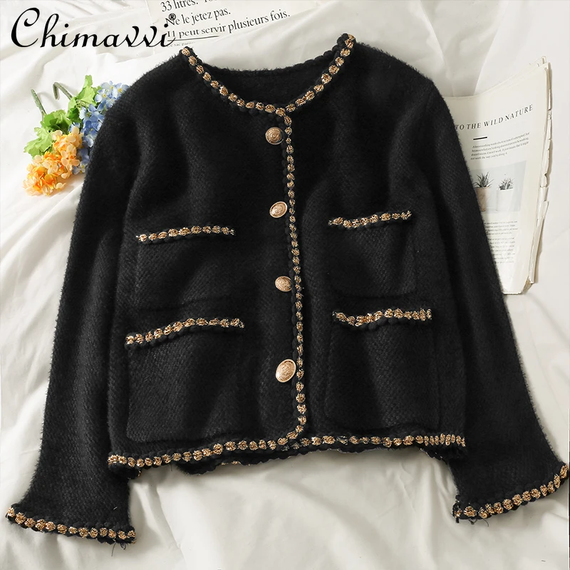 Fall 2021 Retro Loose Slimming Long Sleeves All-Matching Top Women's New Bright Silk Single-Breasted Cardigan Coat
Fall 2021 Retro Loose Slimming Long Sleeves All-Matching Top Women's New Bright Silk Single-Breasted Cardigan Coat