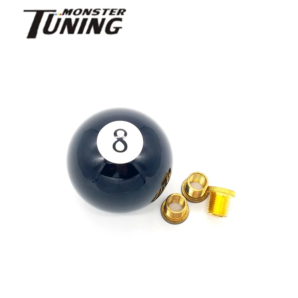 Tuning Monster Acrylic BLACK 8 Ball 54mm M12*1.25 Gear Knob / Short Shifter Knob For Universal Car
Tuning Monster Acrylic BLACK 8 Ball 54mm M12*1.25 Gear Knob / Short Shifter Knob For Universal Car