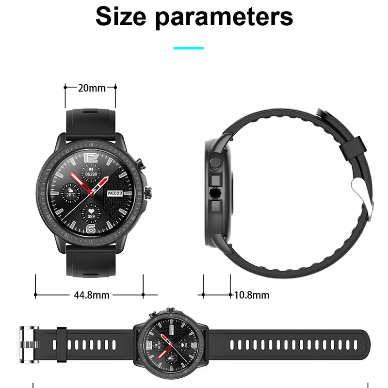 2020 NEW Smart Watch S02 Men Women Bracelet 1.3 Inch Full Round Screen Heart Rate Monitoring IP67 Waterproof Fitness smart band
2020 NEW Smart Watch S02 Men Women Bracelet 1.3 Inch Full Round Screen Heart Rate Monitoring IP67 Waterproof Fitness smart band