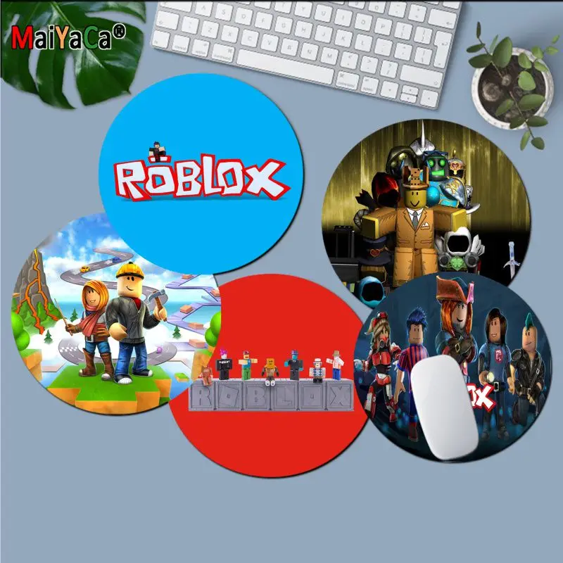 Игровой круглый коврик для мыши MaiYaCa ROBLOX персонализированный игровой ноутбука