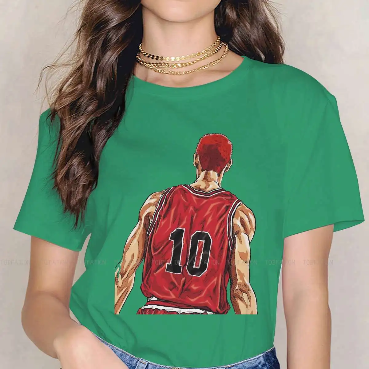 SLAMDUNK Basketball Original TShirts Hanamichi Sakuragi Print 4XL 5XL Girl T Shirt Hipster Clothing
SLAMDUNK Basketball Original TShirts Hanamichi Sakuragi Print 4XL 5XL Girl T Shirt Hipster Clothing