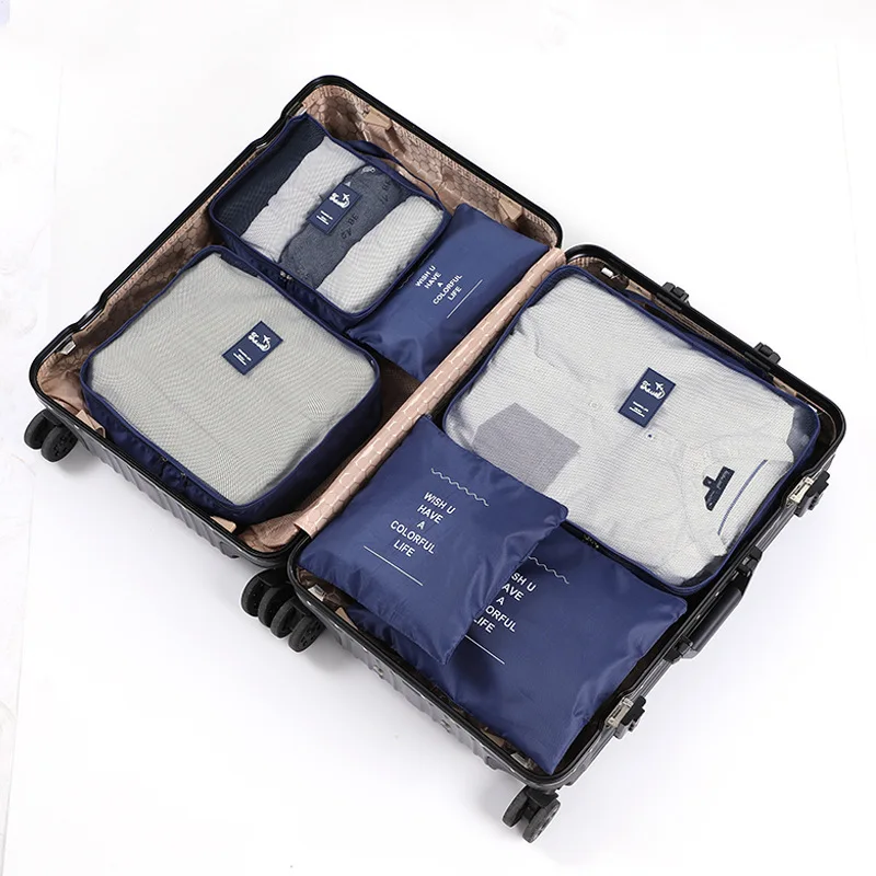 6pcs/set Travel Organizer Storage Bags Portable Luggage Organizer Clothes Tidy Pouch Suitcase Packing Laundry Bag Storage Case
6pcs/set Travel Organizer Storage Bags Portable Luggage Organizer Clothes Tidy Pouch Suitcase Packing Laundry Bag Storage Case