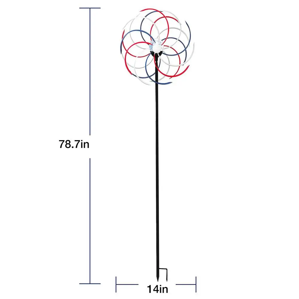 Solar Wind Spinner Lighting Outdoor Metal Windmill Garden Decor Courtyard Garden Lawn Lawn Plug-in LED Lights Solar Windmill
Solar Wind Spinner Lighting Outdoor Metal Windmill Garden Decor Courtyard Garden Lawn Lawn Plug-in LED Lights Solar Windmill