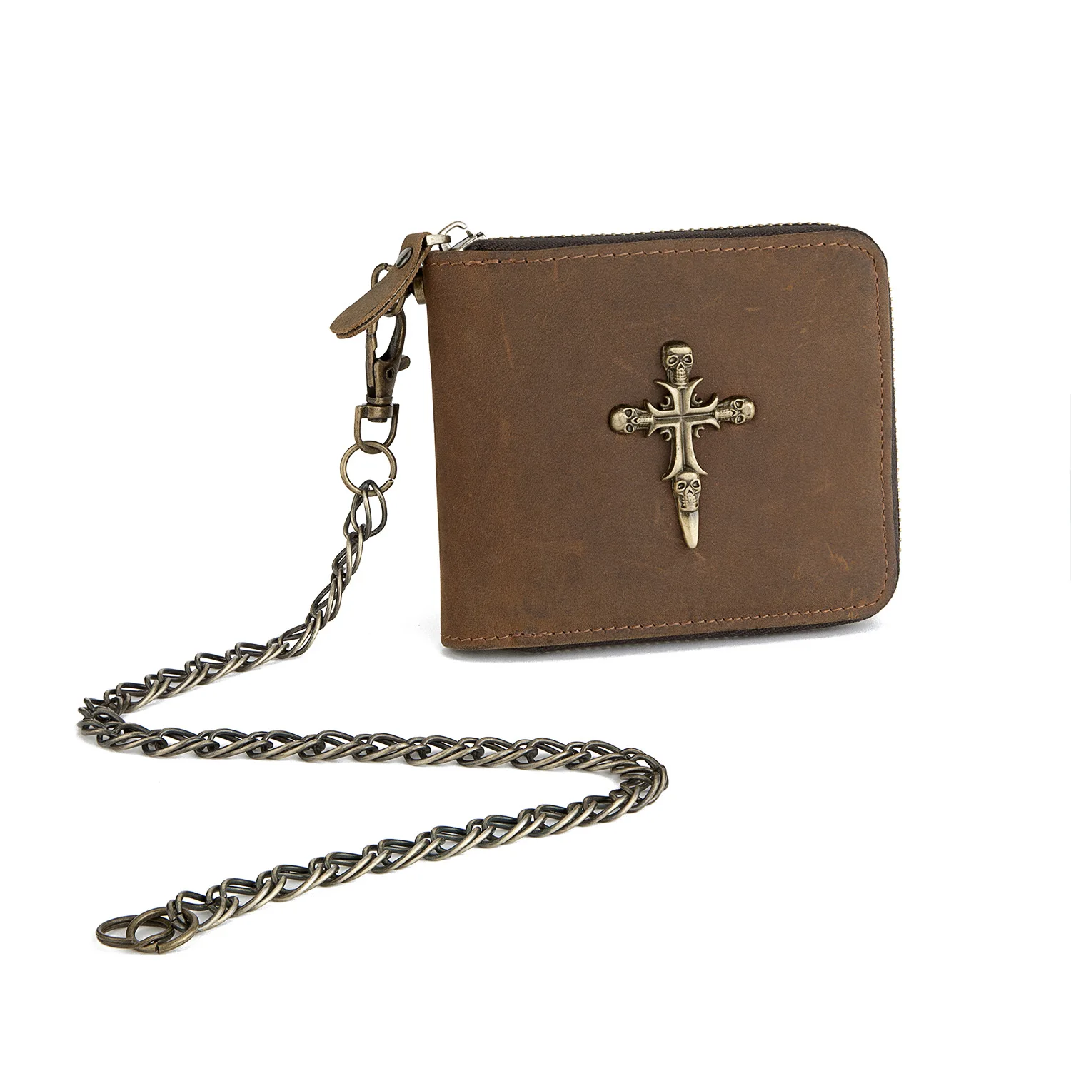 Men's wallet crazy horse leather wallet casual wallet with chain zero wallet Cross multi-card wallet Business casual men's bag
Men's wallet crazy horse leather wallet casual wallet with chain zero wallet Cross multi-card wallet Business casual men's bag