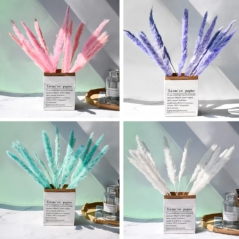 Flores Decorativas Natural Plants Dried Flowers Bouquet Pampas Rabbit Tail Grass Unicorn DIY Wedding Gifts Decoracion Salon Casa
Flores Decorativas Natural Plants Dried Flowers Bouquet Pampas Rabbit Tail Grass Unicorn DIY Wedding Gifts Decoracion Salon Casa