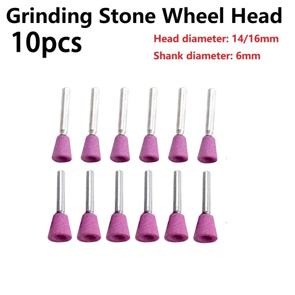 10pcs Grinding Head Abrasive Wheel Mounted Stone 14/16mm For Jade Wood Metal Mold Polishing Grinding Angle Grinder Rotary Tool
10pcs Grinding Head Abrasive Wheel Mounted Stone 14/16mm For Jade Wood Metal Mold Polishing Grinding Angle Grinder Rotary Tool