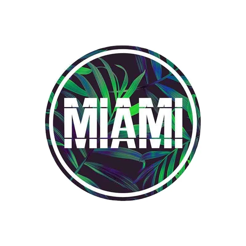 Miami Beach USA Tropical Surf Car Sticker Vinyl Bumper RV VAN Car Accessories Graphics Comic Sign,13cm*13cm
Miami Beach USA Tropical Surf Car Sticker Vinyl Bumper RV VAN Car Accessories Graphics Comic Sign,13cm*13cm