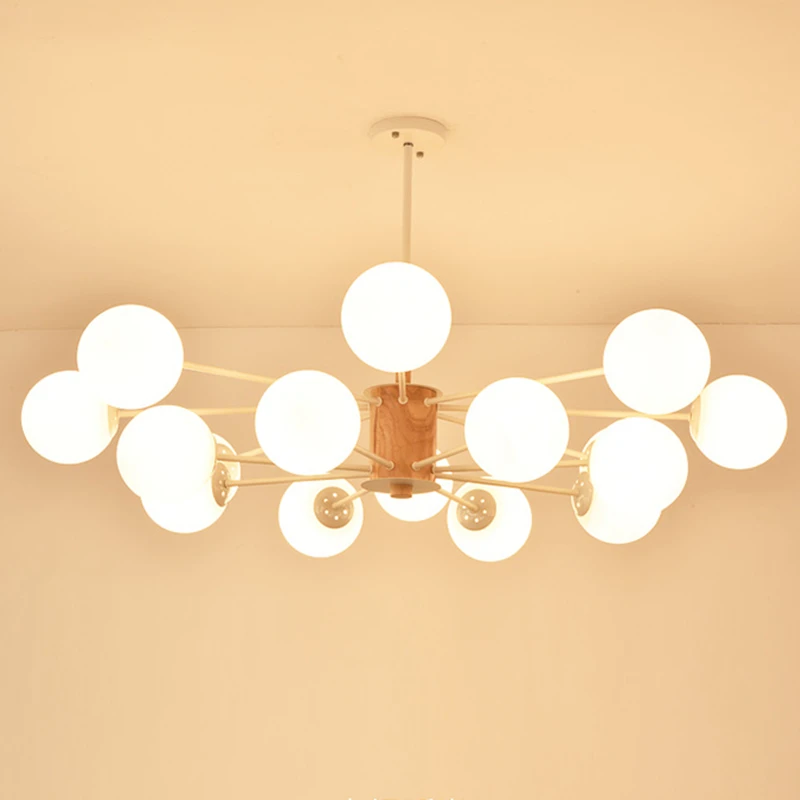 Adjustable Lustre LED Chandelier For Living Room Wood Hanging Lights Lustres para sala de jantar Dining Lighting Fixtures
Adjustable Lustre LED Chandelier For Living Room Wood Hanging Lights Lustres para sala de jantar Dining Lighting Fixtures