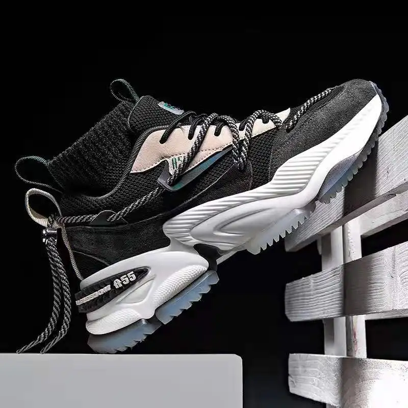 Spring Autumn New Fashion Men Multiple Colour Men Clunky Sneakers Comfort Wear-resisting Footwear High Quality Daddy Shoes
Spring Autumn New Fashion Men Multiple Colour Men Clunky Sneakers Comfort Wear-resisting Footwear High Quality Daddy Shoes