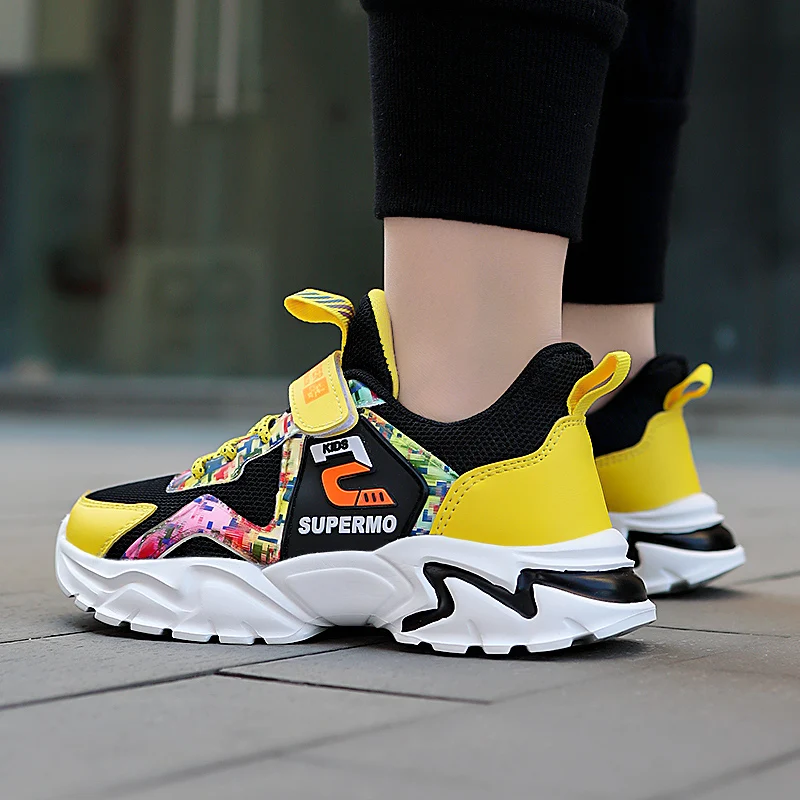 Children Sneakers Mesh Walking Boys Shoes Sport Kids Shoes Fashion Child Trainers Girls Chunky Sneakers Casual Basket Enfant
Children Sneakers Mesh Walking Boys Shoes Sport Kids Shoes Fashion Child Trainers Girls Chunky Sneakers Casual Basket Enfant
