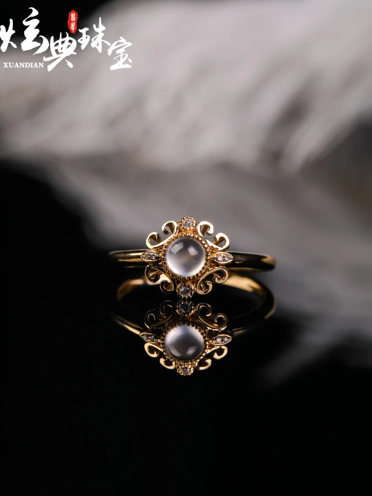 Xuandian Jewelry Live Inlaid 18K Women's Bracelet a Goods High Ice Jade Pendant Pendant Myanmar Jade Ring
Xuandian Jewelry Live Inlaid 18K Women's Bracelet a Goods High Ice Jade Pendant Pendant Myanmar Jade Ring