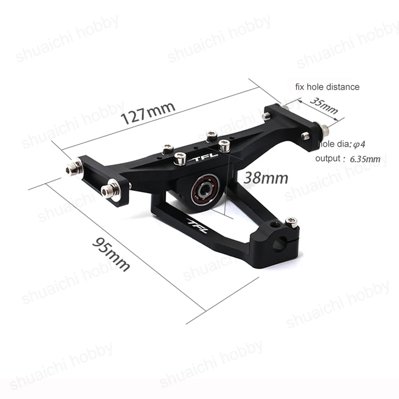 1pc Thrust Terminator Shaft Bracket Aluminum T-Shape Frame Parts Length 127mm for RC Model Petrol Gasoline Boat Tank Motor
1pc Thrust Terminator Shaft Bracket Aluminum T-Shape Frame Parts Length 127mm for RC Model Petrol Gasoline Boat Tank Motor