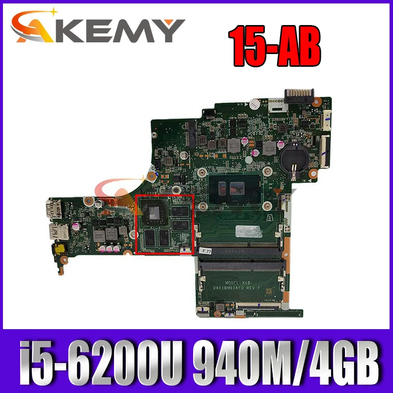 830602-001 для HP Pavilion 15T-AB100 15-AB материнская плата для ноутбука SR2EY i5-6200U 940M/4 ГБ GPU 830602-601 830602-501 DAX1BMB1AF0 X1B
830602-001 для HP Pavilion 15T-AB100 15-AB материнская плата для ноутбука SR2EY i5-6200U 940M/4 ГБ GPU 830602-601 830602-501 DAX1BMB1AF0 X1B