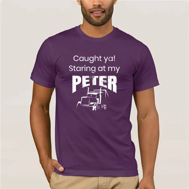 New Summer Men's Casual Print T-Shirt Fashion Semi Truck Driver Funny Caught Ya Staring At My Peter Summer Mens T Shirt
New Summer Men's Casual Print T-Shirt Fashion Semi Truck Driver Funny Caught Ya Staring At My Peter Summer Mens T Shirt