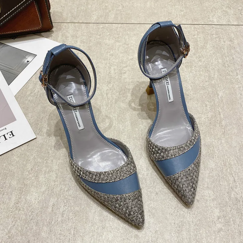 2021 Fashion sandals for women The New All-match comfortable high heel shoes Sexy Casual Elegant Pointed sandals 
2021 Fashion sandals for women The New All-match comfortable high heel shoes Sexy Casual Elegant Pointed sandals