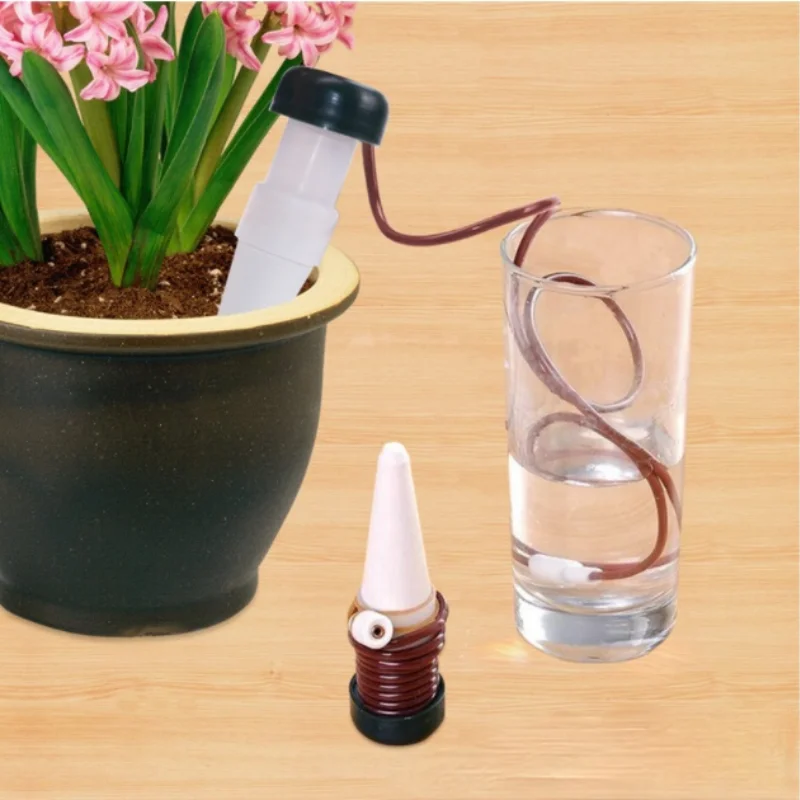 Creative Automatic waterer lazy flower dripper ceramic drip irrigation succulent bonsai gardening tool New | Дом и сад