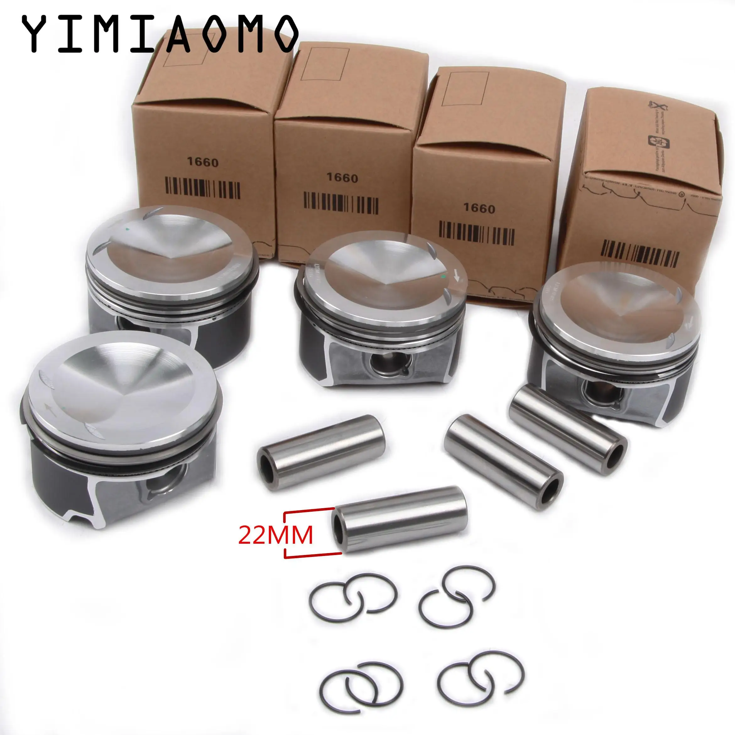 New 06D 107 066 S Pistons & Rings Set Φ82.51mm Φ22mm For AUDI S1 S3 TTS 2.0 TFSI CDLA CDLH CDLB VW Golf Polo R 2.0 TSI CDLA
New 06D 107 066 S Pistons & Rings Set Φ82.51mm Φ22mm For AUDI S1 S3 TTS 2.0 TFSI CDLA CDLH CDLB VW Golf Polo R 2.0 TSI CDLA