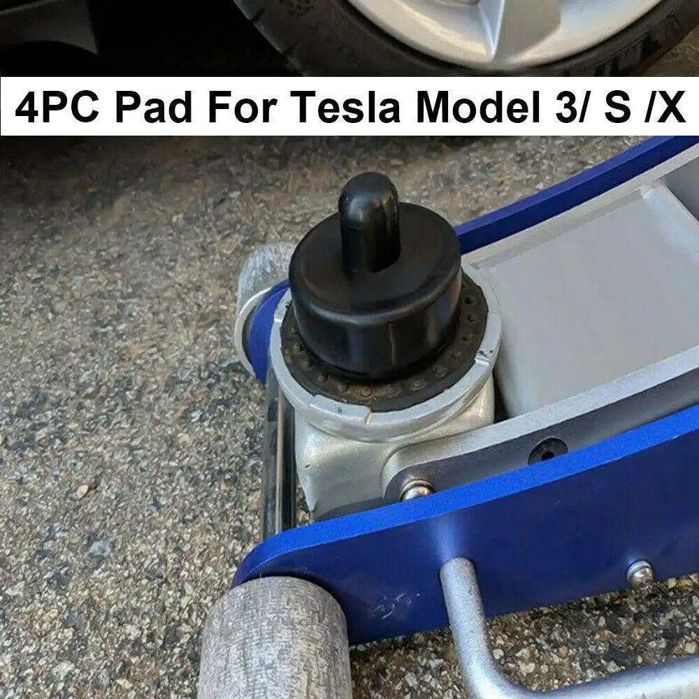 4Pcs Jack Pad Lift Point Pad Adapter Safe Raise Tool Kit For Tesla Model 3 /S /X Jack Pad Lift Point Car Jack Rubber Block 
4Pcs Jack Pad Lift Point Pad Adapter Safe Raise Tool Kit For Tesla Model 3 /S /X Jack Pad Lift Point Car Jack Rubber Block