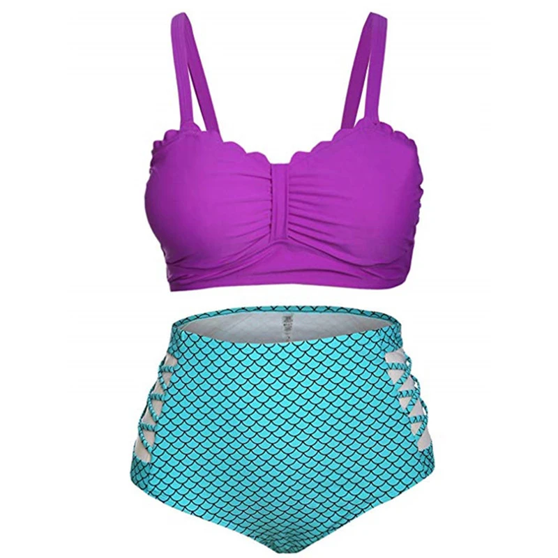 2021 Two Pieces High Waist Swimsuit Hollow Out Bikini Set Vintage Swimwear Plus Size Beachwear Swimming Bathing Suits For Women
2021 Two Pieces High Waist Swimsuit Hollow Out Bikini Set Vintage Swimwear Plus Size Beachwear Swimming Bathing Suits For Women