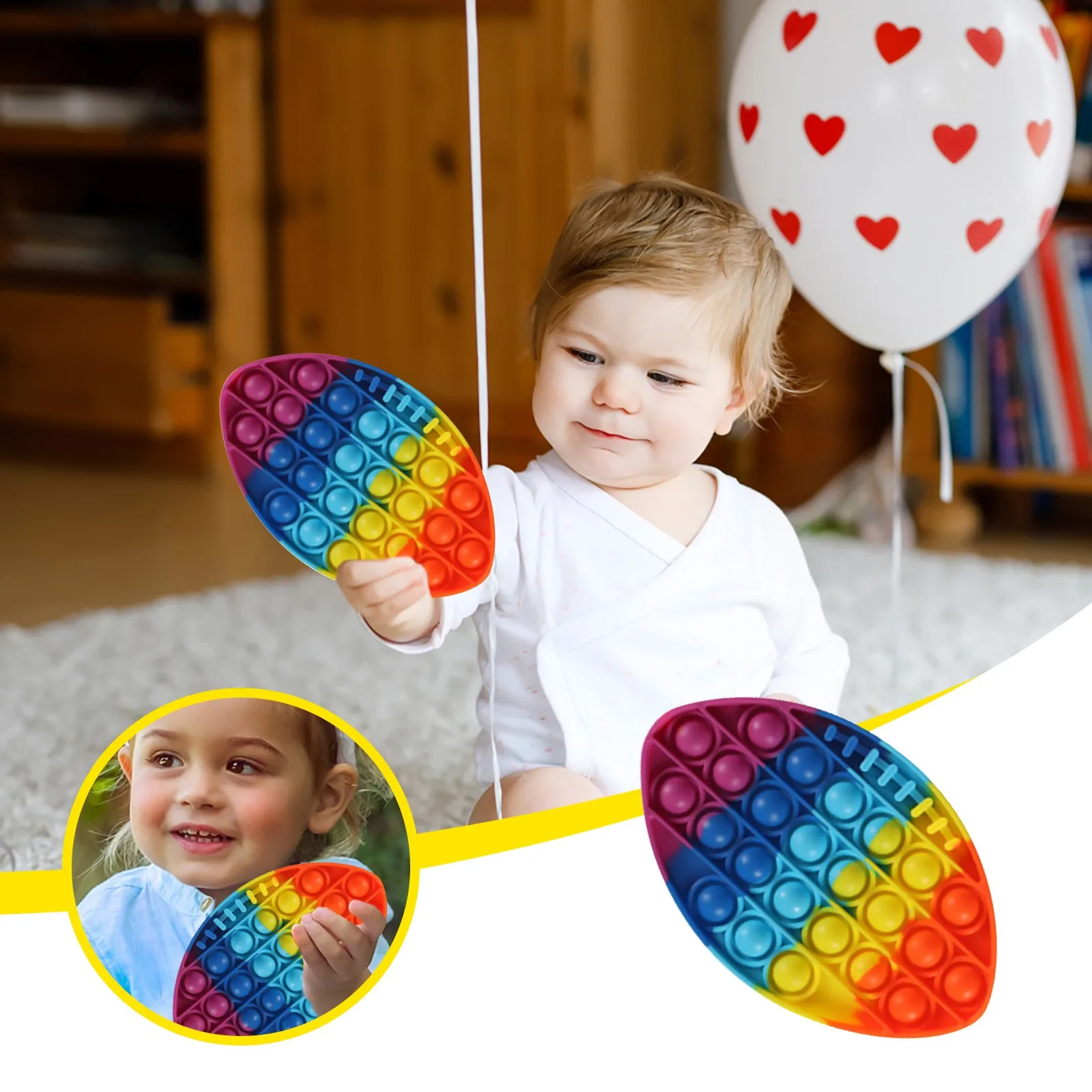 Antistress Push Bubble Sensory Fidget Toys,Reliever Silicone Stress Reliever Toy For Kids Adults Decompression
Antistress Push Bubble Sensory Fidget Toys,Reliever Silicone Stress Reliever Toy For Kids Adults Decompression