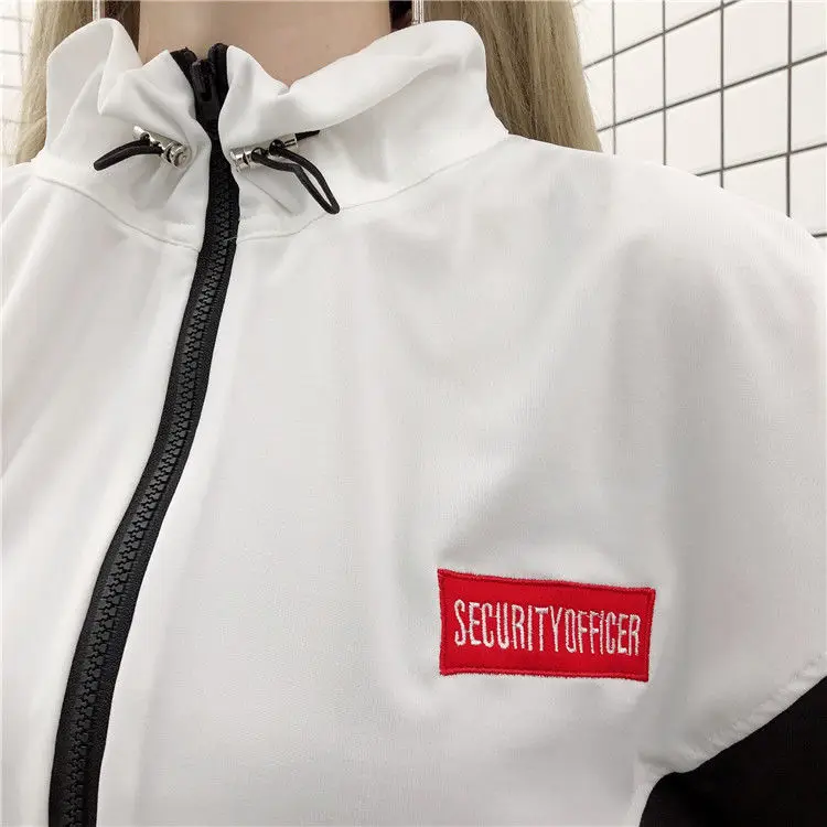 Spring Autumn Korean Suit Female Casual Weird Girl Hip Hop Slim Fashion Casual Sports Harajuku Style Two-piece Suit Women Tops
Spring Autumn Korean Suit Female Casual Weird Girl Hip Hop Slim Fashion Casual Sports Harajuku Style Two-piece Suit Women Tops