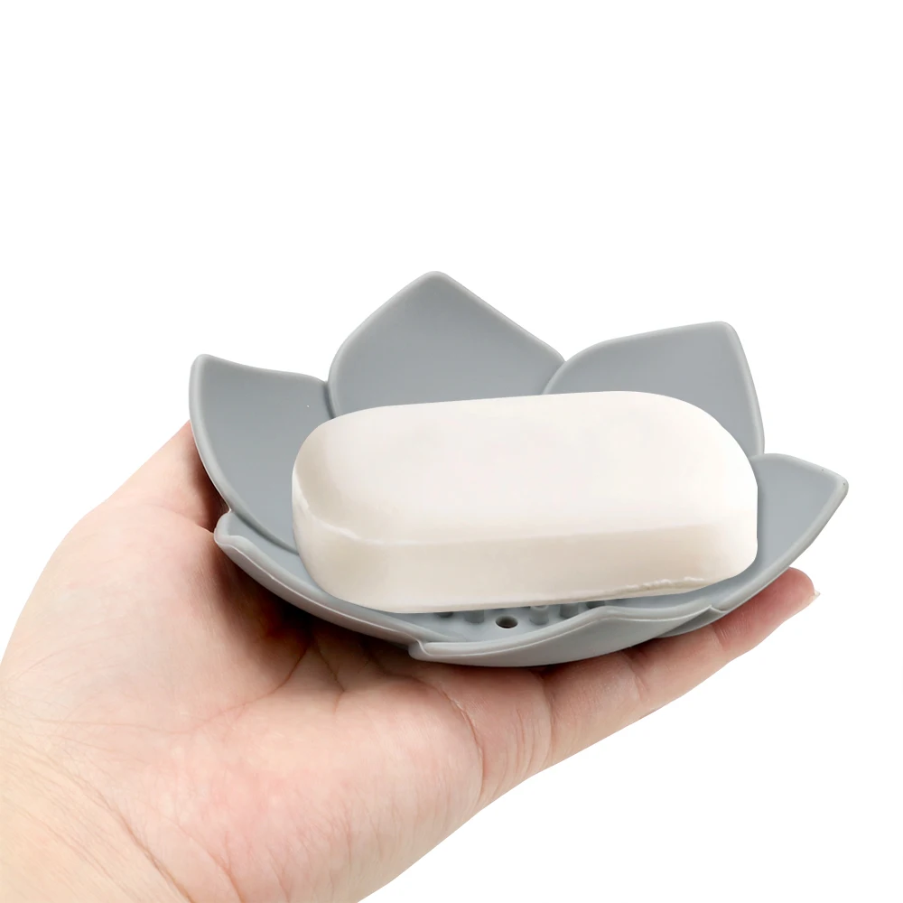 HILIFE Drain Soap Bar Silicone Bathroom Storage Lotus Shape Soap Dish Waterproof Leak
HILIFE Drain Soap Bar Silicone Bathroom Storage Lotus Shape Soap Dish Waterproof Leak