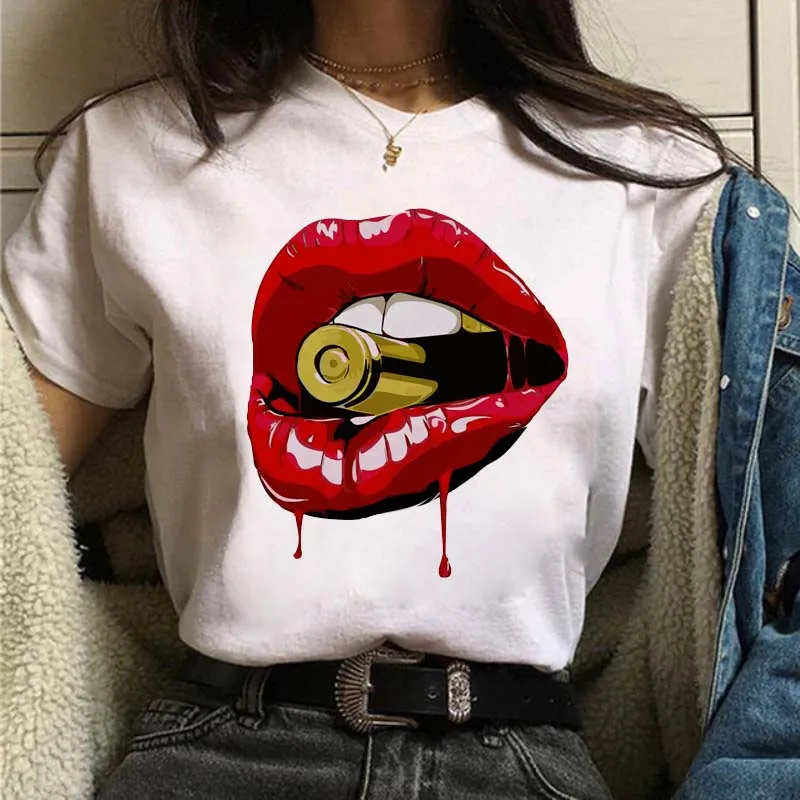 New Pink Lips and Money Print T Shirt Women Summer Tops Graphic Tees Harajuku Funny 90s Girls Tshirt Tee Female T-shirts
New Pink Lips and Money Print T Shirt Women Summer Tops Graphic Tees Harajuku Funny 90s Girls Tshirt Tee Female T-shirts