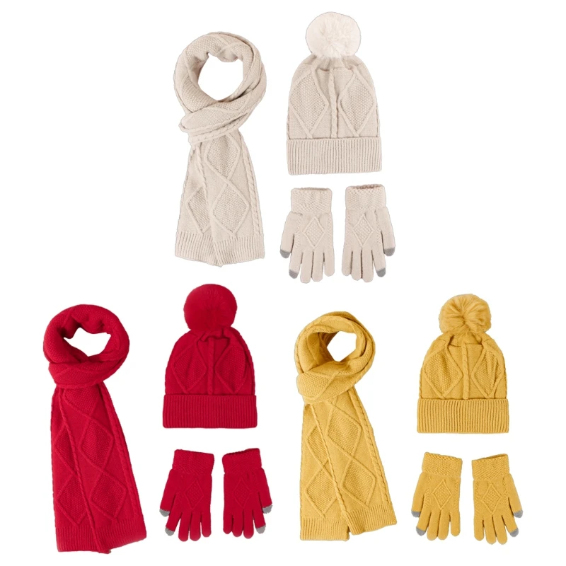 Hat Scarf Gloves Men Women Scarf Gloves Hat Set Beanie Gloves Long Scarf Soft Warm Thick Cable Knit Cold Weather Winter
Hat Scarf Gloves Men Women Scarf Gloves Hat Set Beanie Gloves Long Scarf Soft Warm Thick Cable Knit Cold Weather Winter