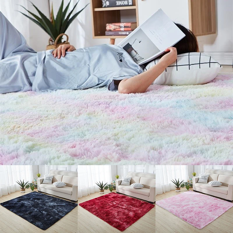 Colorful Shaggy Carpet Soft Plush Fluffy Rug Computer Chair Motley Round Rug Cute Kids Living Room Floor Mat Cloakroom Carpets
Colorful Shaggy Carpet Soft Plush Fluffy Rug Computer Chair Motley Round Rug Cute Kids Living Room Floor Mat Cloakroom Carpets