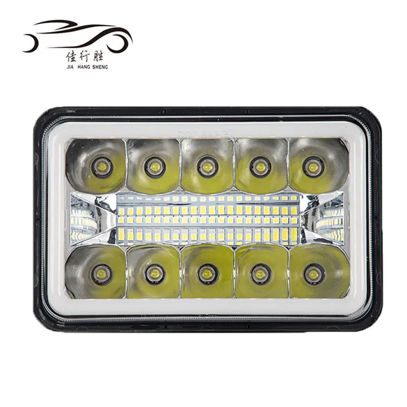 7 Inch Square LED Car Headight 5x7 7x6 Headlamp with DRL Turn Signal for Jeep Wrangler YJ Cherokee XJ ComancheMJ Savana GMC Ford
7 Inch Square LED Car Headight 5x7 7x6 Headlamp with DRL Turn Signal for Jeep Wrangler YJ Cherokee XJ ComancheMJ Savana GMC Ford