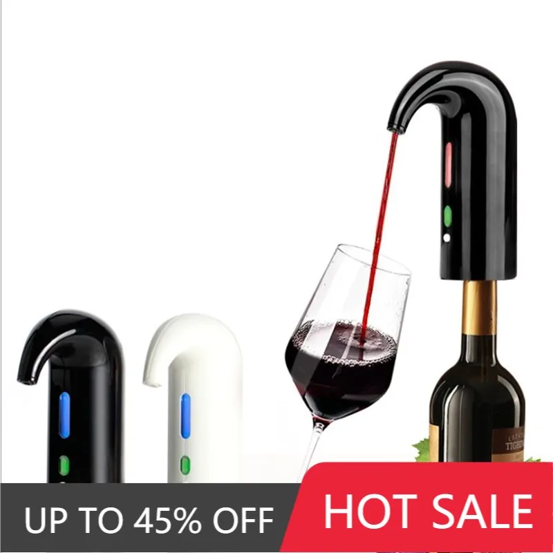 Intelligent Electronic Decanter Wine Aerator Portable Pourer Instant Wine Decanter One-Touch Automatic Wine Electric Decanter
Intelligent Electronic Decanter Wine Aerator Portable Pourer Instant Wine Decanter One-Touch Automatic Wine Electric Decanter