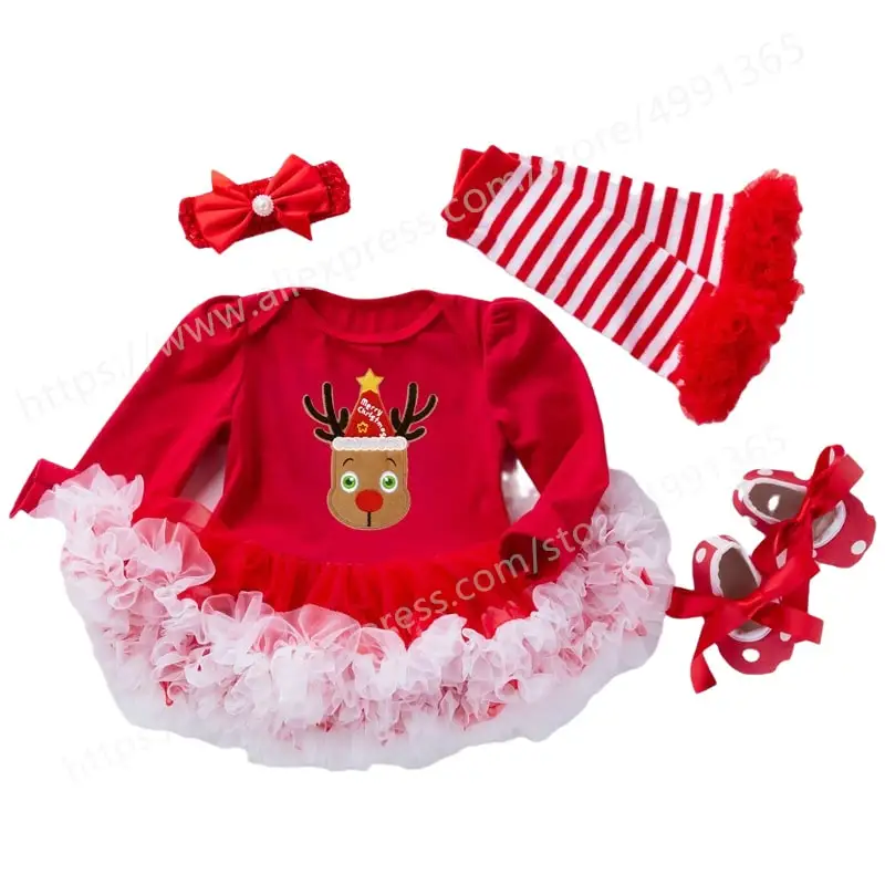 Toddler Girl Xmasl Dress Long Sleeve Autumn Winter Cotton Shirt Christmas Outfit Dress with Headband Legging Shoes
Toddler Girl Xmasl Dress Long Sleeve Autumn Winter Cotton Shirt Christmas Outfit Dress with Headband Legging Shoes