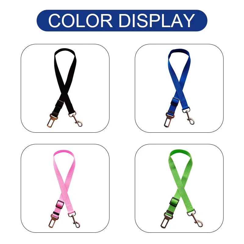 Pet Dog Cat Car Seat Belt Adjustable Harness Seatbelt Lead Leash for Small Medium Dogs Travel Clip Pet Supplies 4 Color
Pet Dog Cat Car Seat Belt Adjustable Harness Seatbelt Lead Leash for Small Medium Dogs Travel Clip Pet Supplies 4 Color