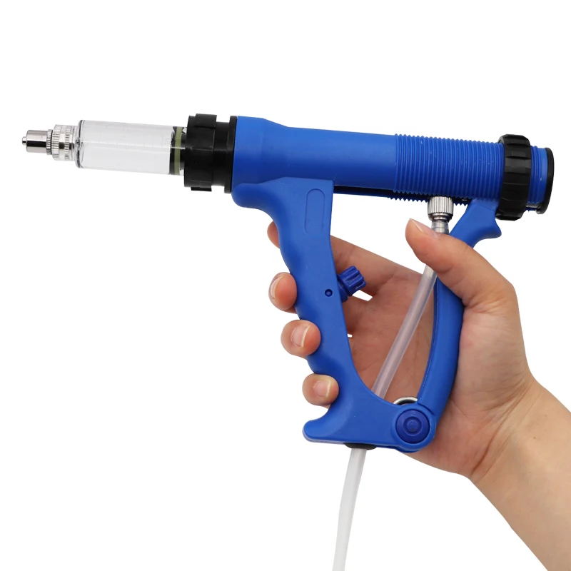 Veterinary Animal Feeding Gun 10/20/30/50ml Cattle Injector Livestock Drench Guns Continuous Syringe Vaccine Injection Infusion
Veterinary Animal Feeding Gun 10/20/30/50ml Cattle Injector Livestock Drench Guns Continuous Syringe Vaccine Injection Infusion