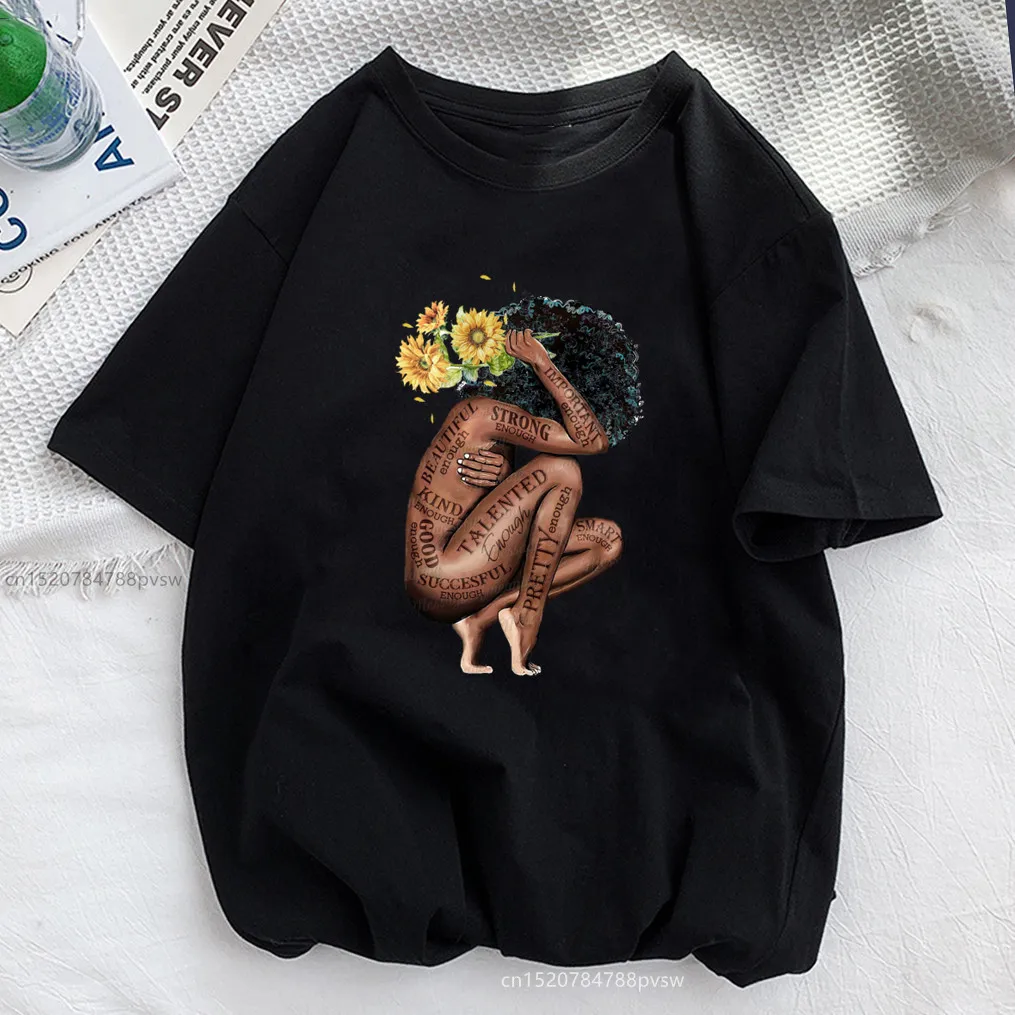 IMPORTANT Enough Women Sunflower Funny T-shirt Girl Kawaii Y2K Fashion 90S Black Queen Tops Tee African Lady Clothes,Drop Ship
IMPORTANT Enough Women Sunflower Funny T-shirt Girl Kawaii Y2K Fashion 90S Black Queen Tops Tee African Lady Clothes,Drop Ship