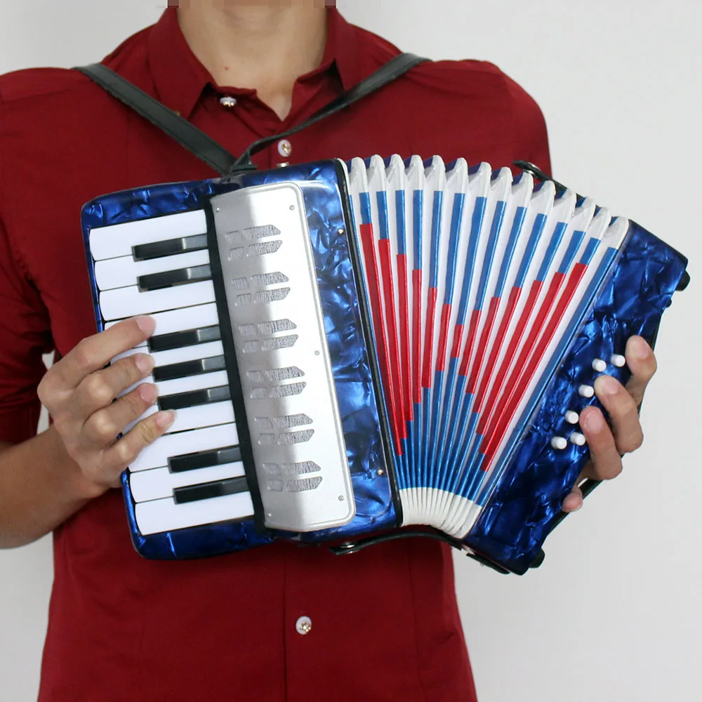 Mini 17-Key 8 Bass Accordion Educational Musical Instrument Toy for Kids Amateur Beginner Christmas Gift
Mini 17-Key 8 Bass Accordion Educational Musical Instrument Toy for Kids Amateur Beginner Christmas Gift