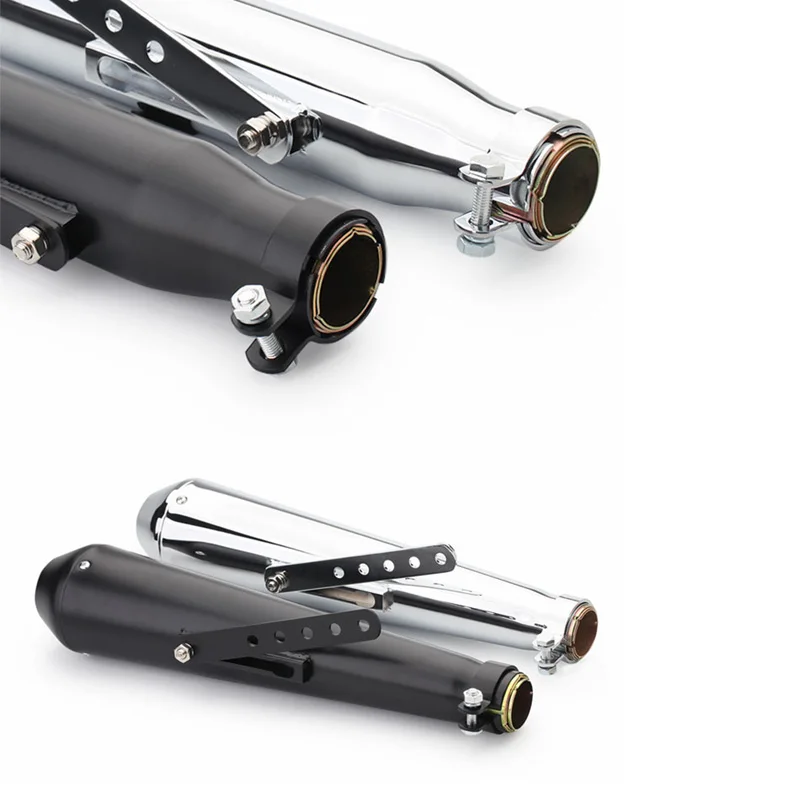 38mm 40mm 43mm 45mm Universal Motorcycle Exhaust Muffler Pipe Tip Retro Vintage Rear Pipe Tube For Harley Bobbers Cafe Racer
38mm 40mm 43mm 45mm Universal Motorcycle Exhaust Muffler Pipe Tip Retro Vintage Rear Pipe Tube For Harley Bobbers Cafe Racer