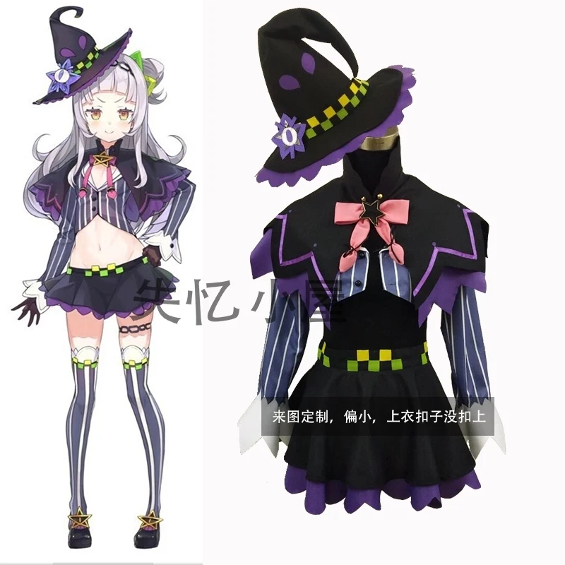 Аниме VTuber Hololive Minato muruan Shion Witch Uniform Dress вечерний костюм косплей костюм для женщин Хэллоуин Бесплатная доставка 2021
Аниме VTuber Hololive Minato muruan Shion Witch Uniform Dress вечерний костюм косплей костюм для женщин Хэллоуин Бесплатная доставка 2021