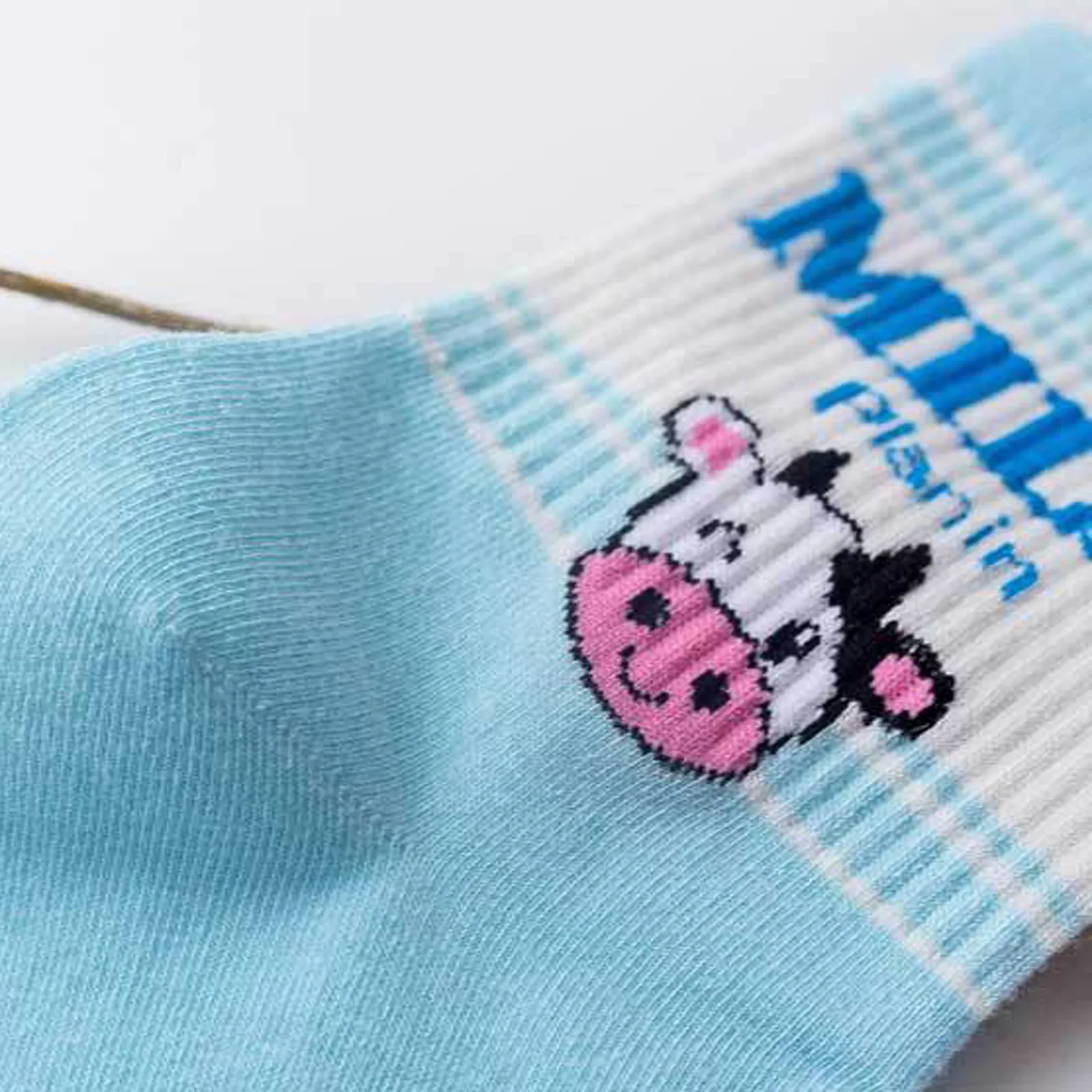 5 Pieces Women's Socks Cotton Cute Cartoon Embroidered Funny Short Socks Animal cow Cute Funny Invisible cotton Ankle Socks 
5 Pieces Women's Socks Cotton Cute Cartoon Embroidered Funny Short Socks Animal cow Cute Funny Invisible cotton Ankle Socks
