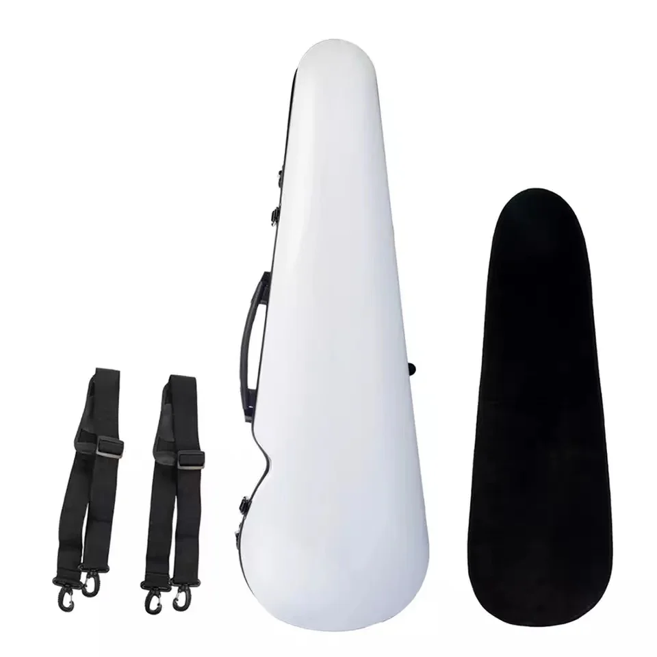 High quality Fiberglass Full Size Violin 4/4 Hard Case Violins Fiddles Built-in Hygrometer with Carry Handle Straps Black White
High quality Fiberglass Full Size Violin 4/4 Hard Case Violins Fiddles Built-in Hygrometer with Carry Handle Straps Black White