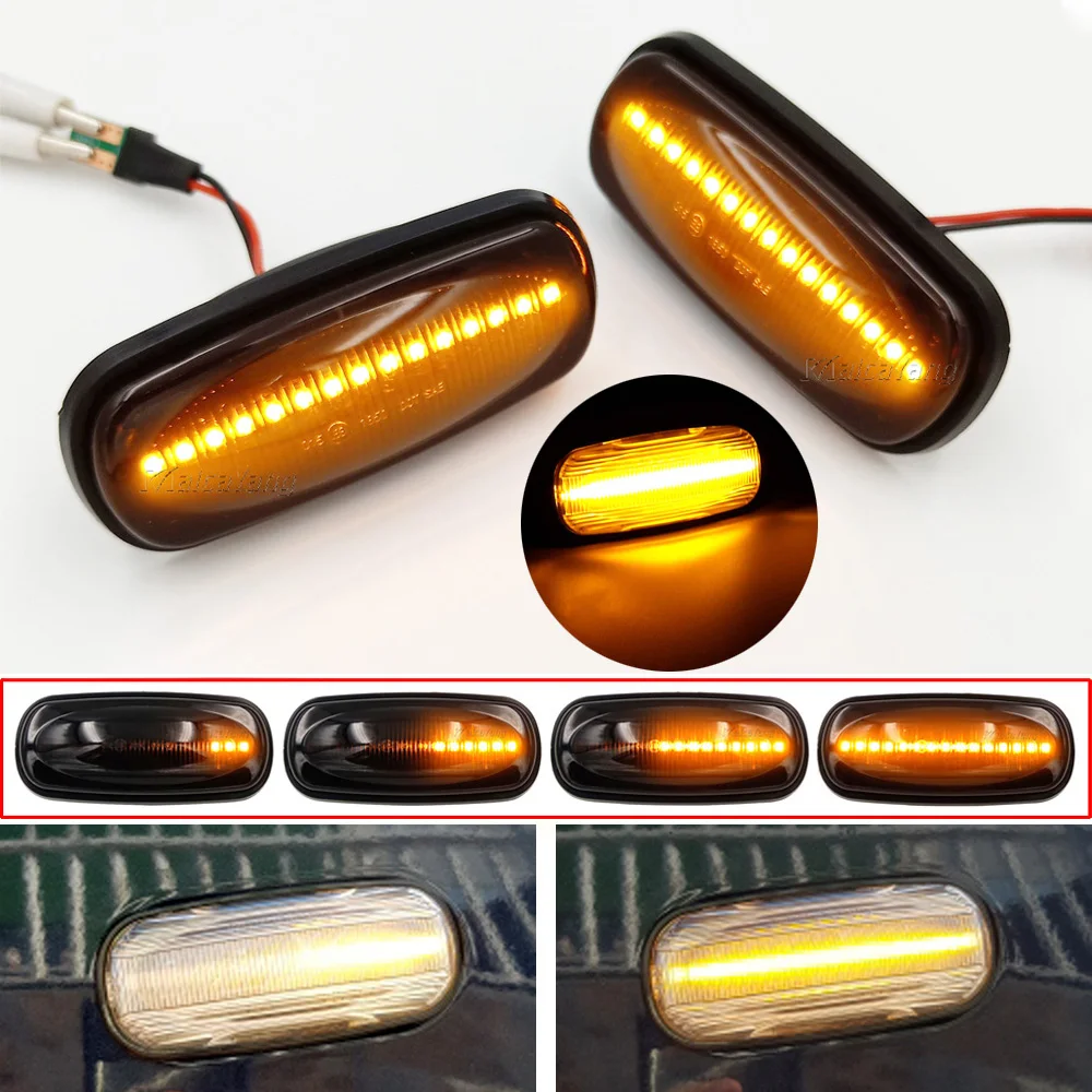 1 Pair Dynamic Turn Signal Indicator For Land Rover Discovery 2 1999-2004 Defender Freelander 1 2002-2005 LED Side Marker Light
1 Pair Dynamic Turn Signal Indicator For Land Rover Discovery 2 1999-2004 Defender Freelander 1 2002-2005 LED Side Marker Light