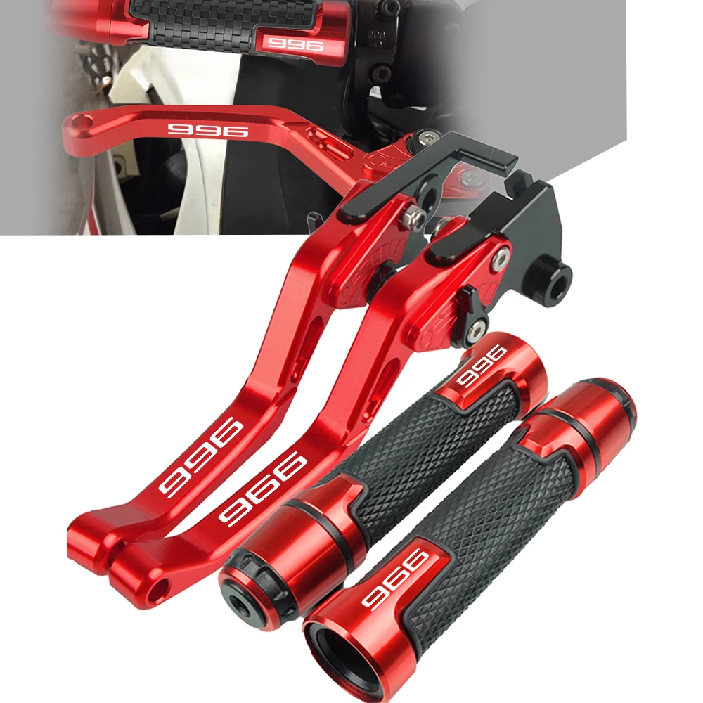 For DUCATI 996 B S R 99-03 Motorcycle Accessories 996B Brake Clutch Levers And Handle Grips 996S 996R 1999 2000 2001 2002 2003
For DUCATI 996 B S R 99-03 Motorcycle Accessories 996B Brake Clutch Levers And Handle Grips 996S 996R 1999 2000 2001 2002 2003