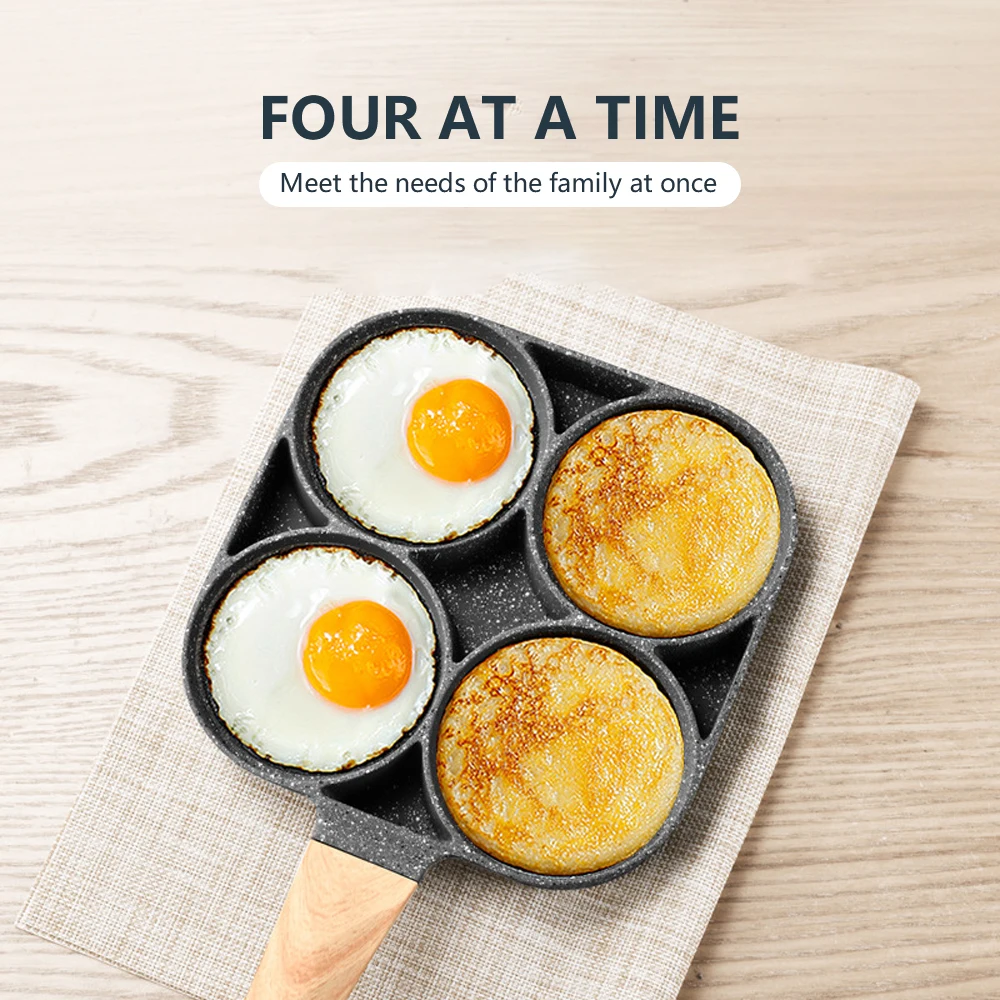 4/2 Hole Frying Pot Pan Omelet Pan Aluminum Non stick Pancake Steak Induction Cooking Egg Ham Pans Mold Breakfast Maker Cookware
4/2 Hole Frying Pot Pan Omelet Pan Aluminum Non stick Pancake Steak Induction Cooking Egg Ham Pans Mold Breakfast Maker Cookware